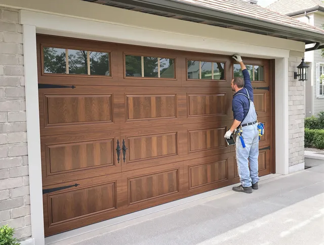 Custom garage door showcase by Berlin Garage Door Repair in Berlin