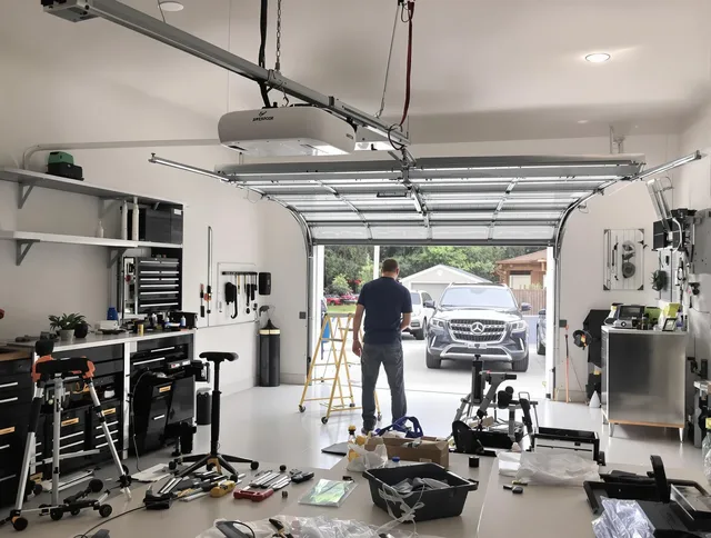 Garage door opener installation by Berlin Garage Door Repair in Berlin