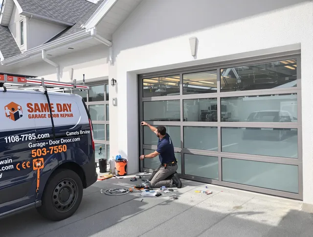 Same-day garage door repair service by Berlin Garage Door Repair in Berlin